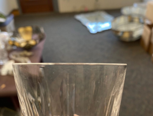 Glass vase